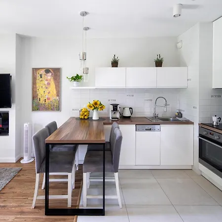 Chick 1bdr Loft In Krakow's Centre דירה קרקוב